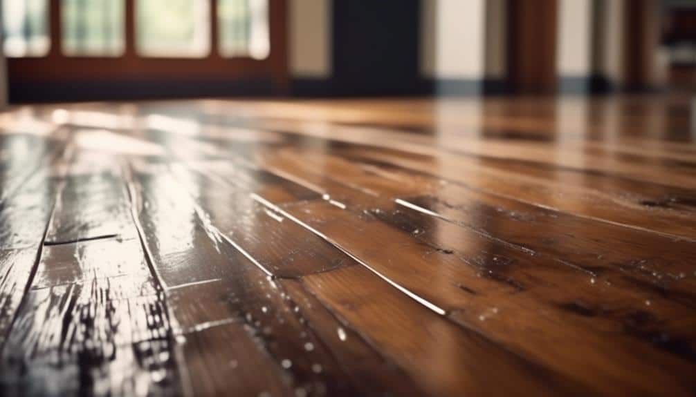 examining the floor s condition