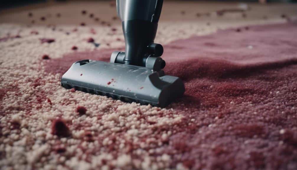 managing carpet stain removal