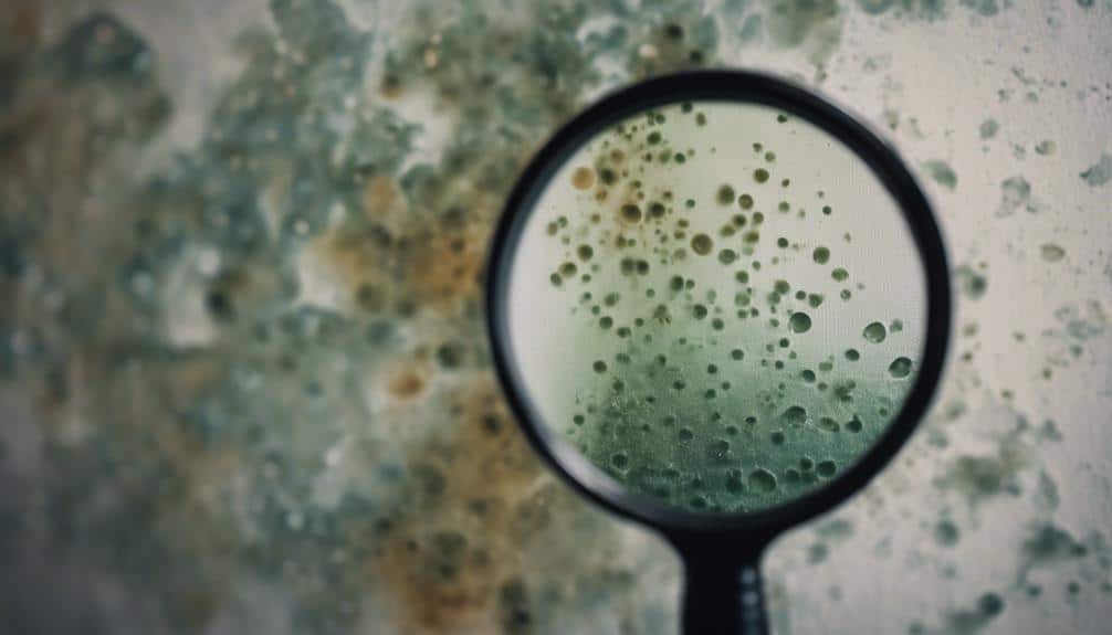 recognizing mold and mildew