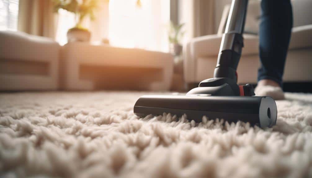 routine carpet maintenance required