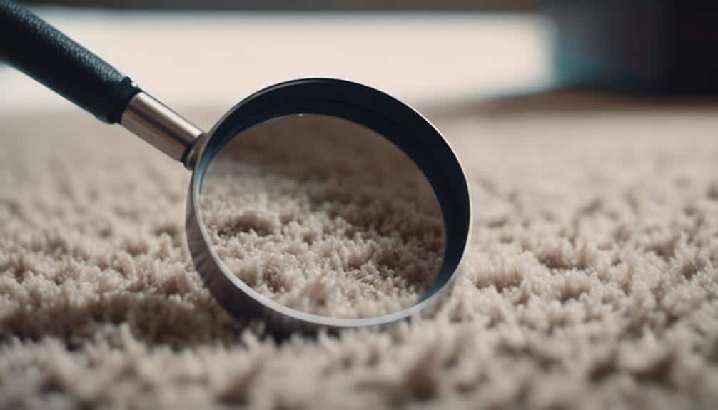 low maintenance clean carpet