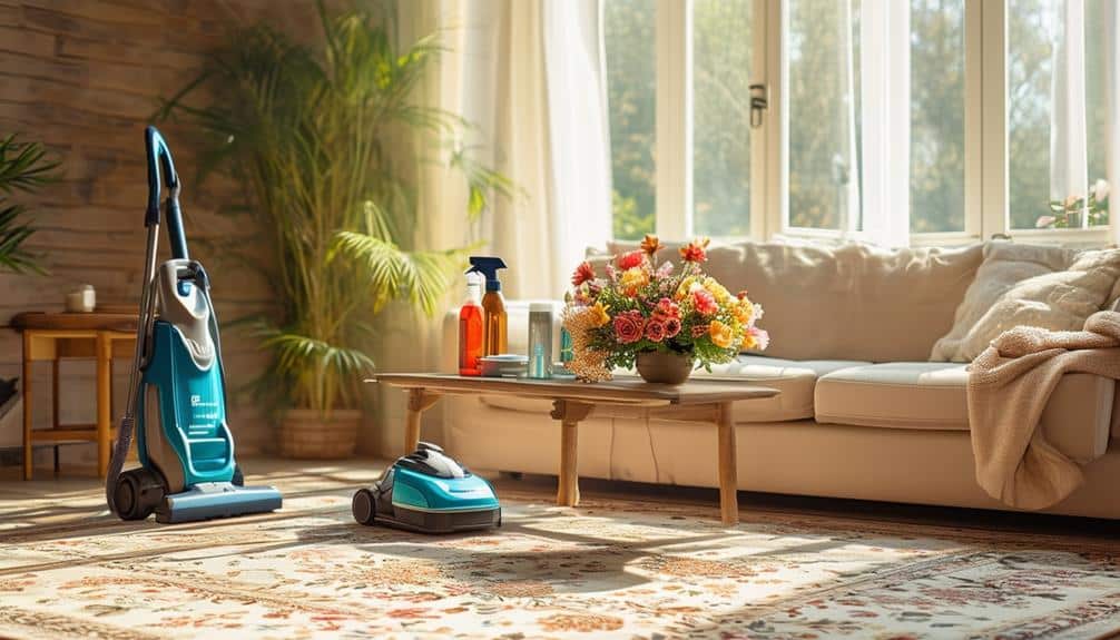 springtime organization and cleaning