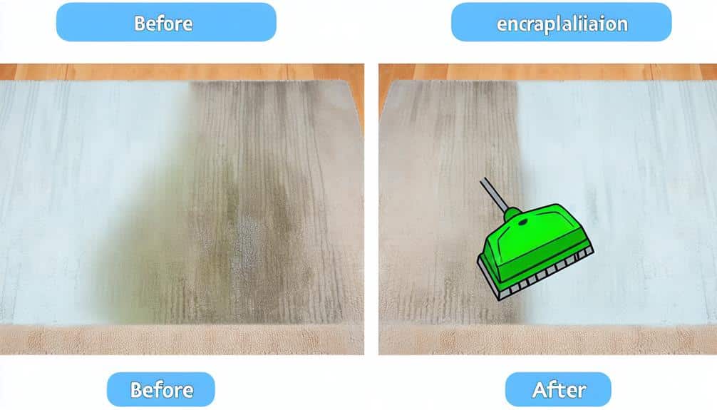 Effective cleaning with encapsulation