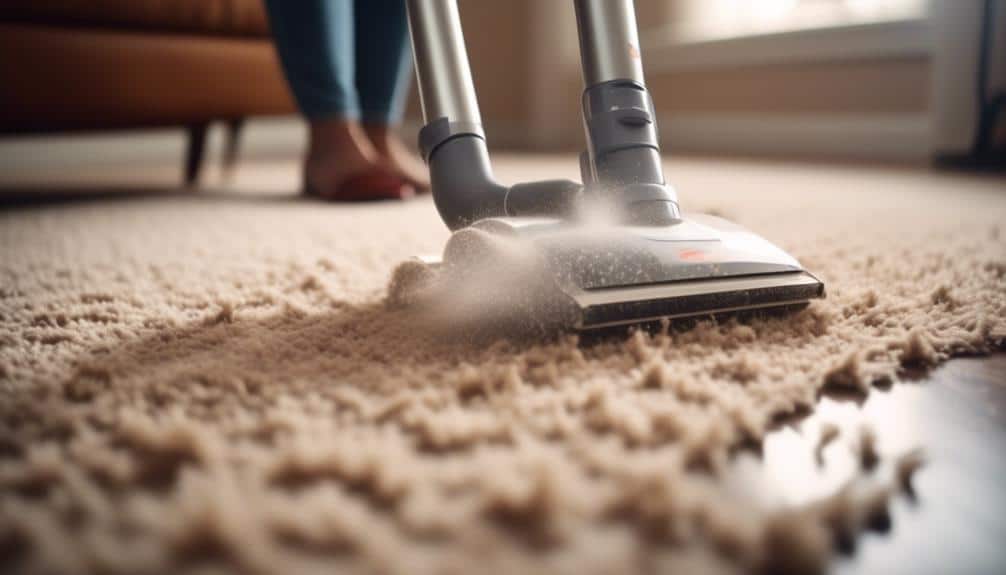 effective vacuuming for thorough cleaning