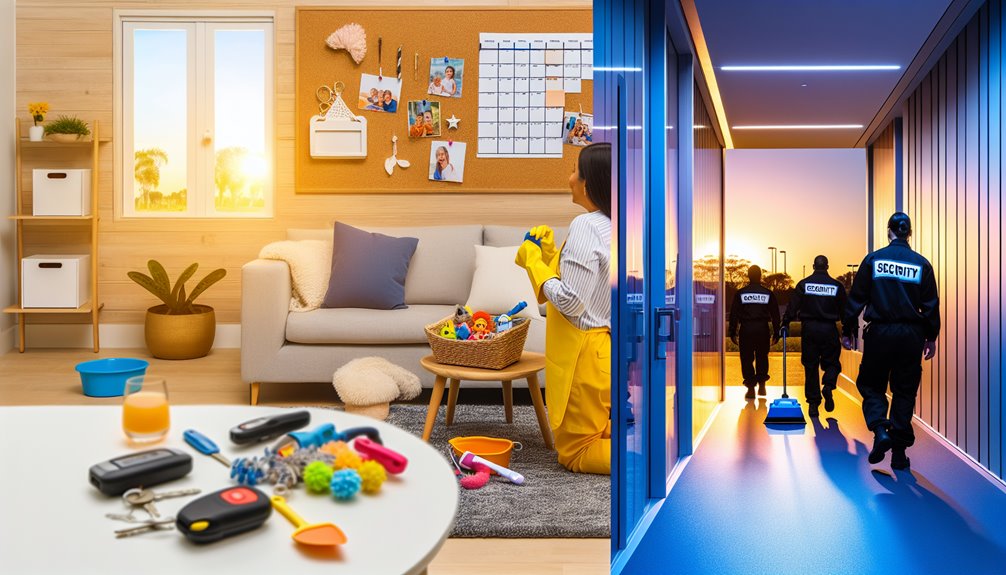 cleaning schedule coordination strategy
