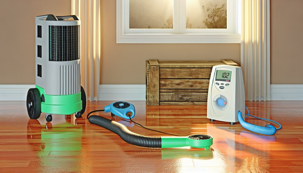 controlled heat and ventilation