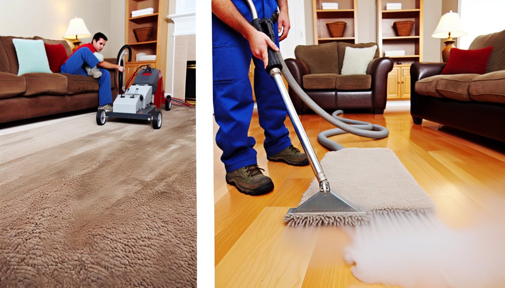 match cleaning to carpet construction