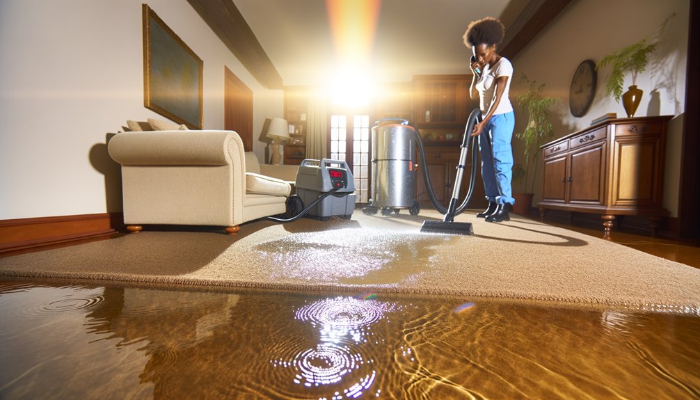 rapid carpet water extraction