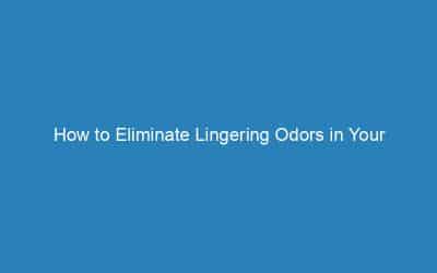 How to Eliminate Lingering Odors From Your Upholstery (For Good)