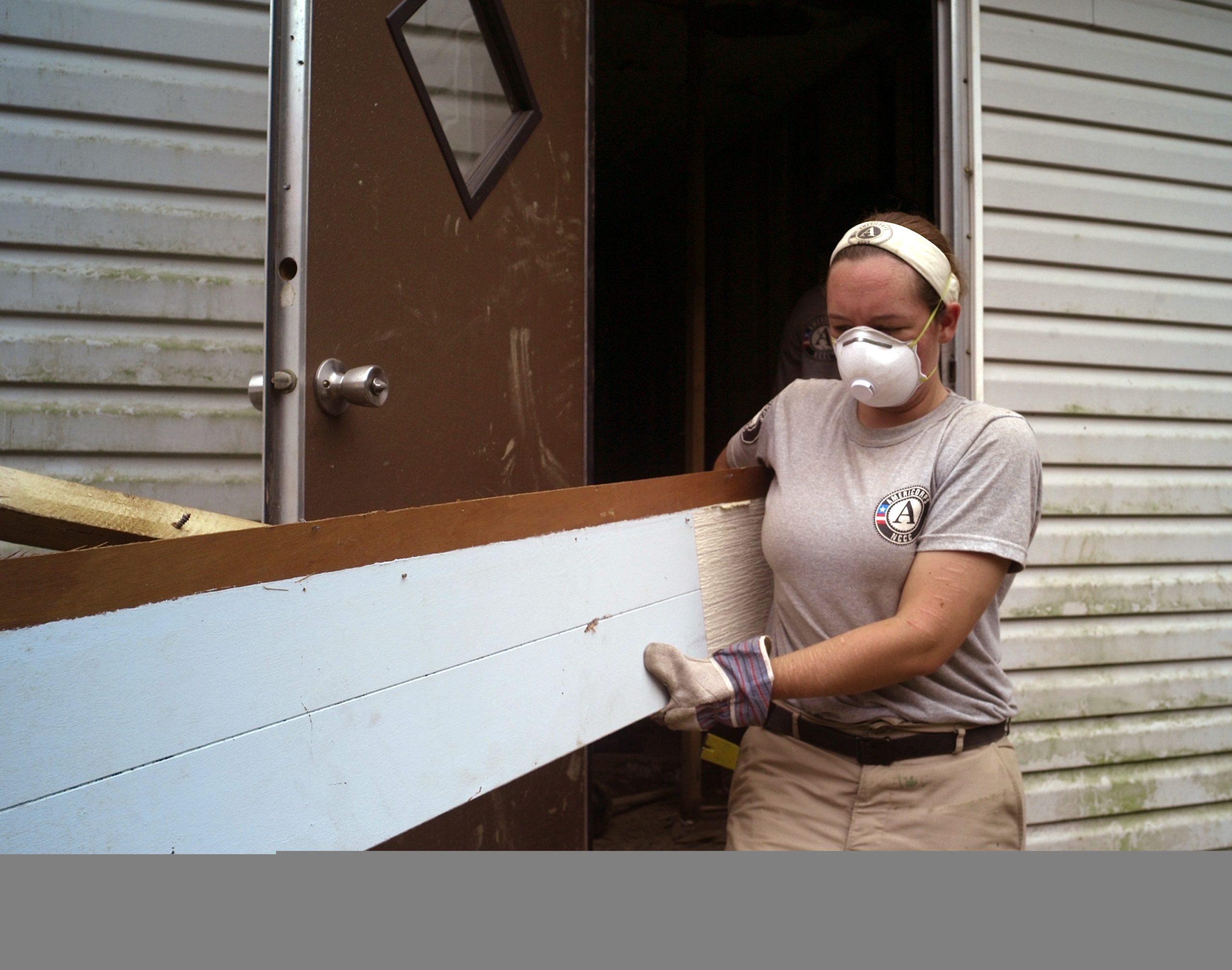 Flood damage cleanup at a home. FEMA photo, public domain.
